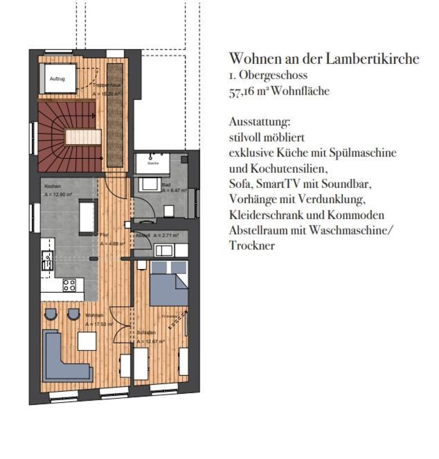 Wohnen Am Schlossplatz Oldenburg Habitación foto