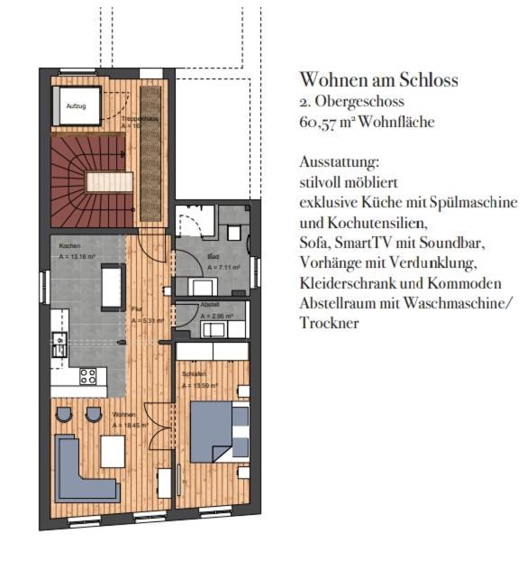 Wohnen Am Schlossplatz Oldenburg Habitación foto